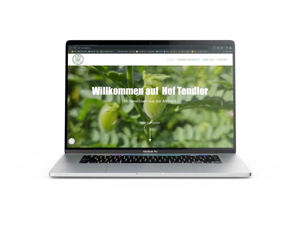 Hof Tendler Website Design