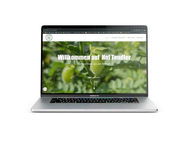 Hof Tendler Website Design